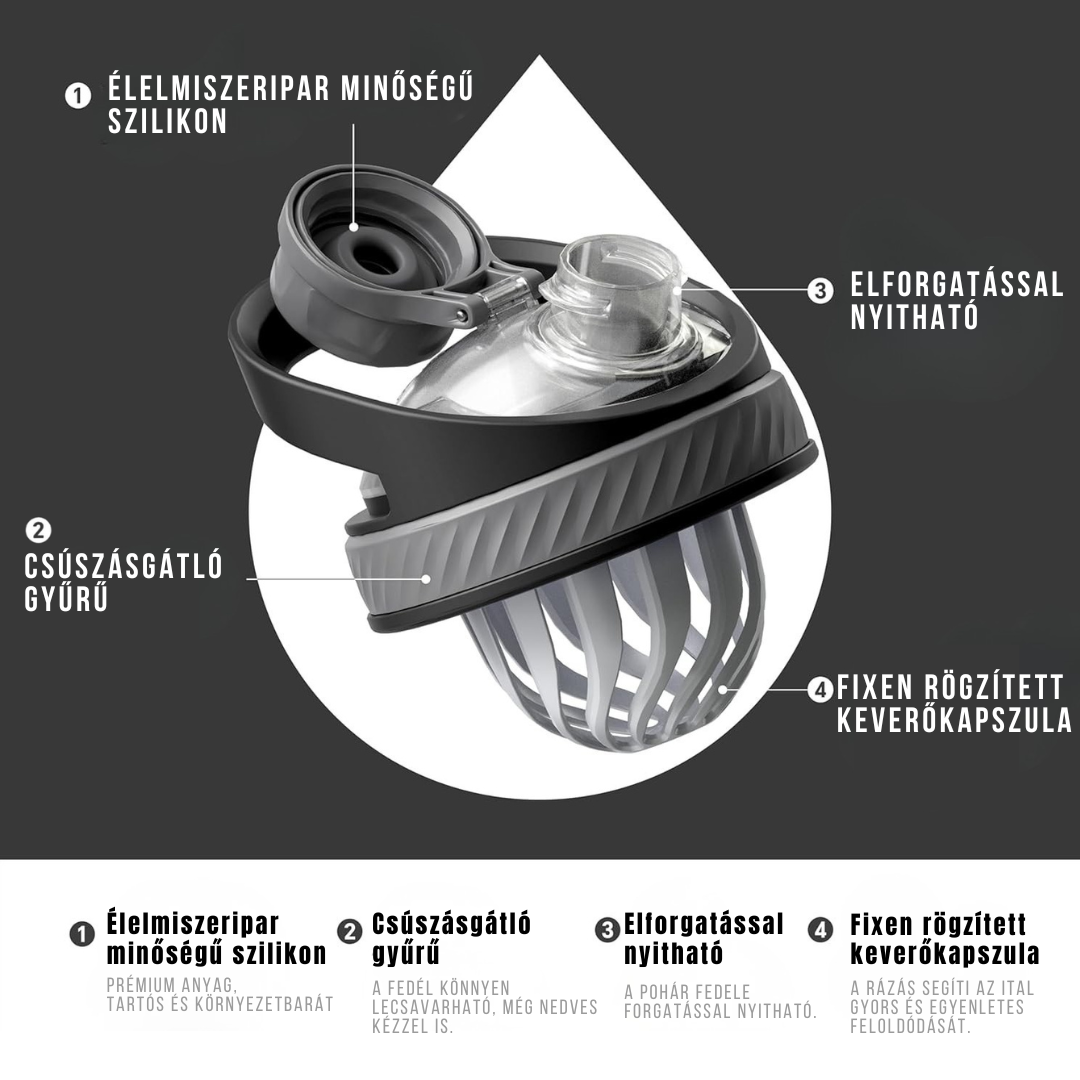 ThermoShaker 700ml (Előrendelés)